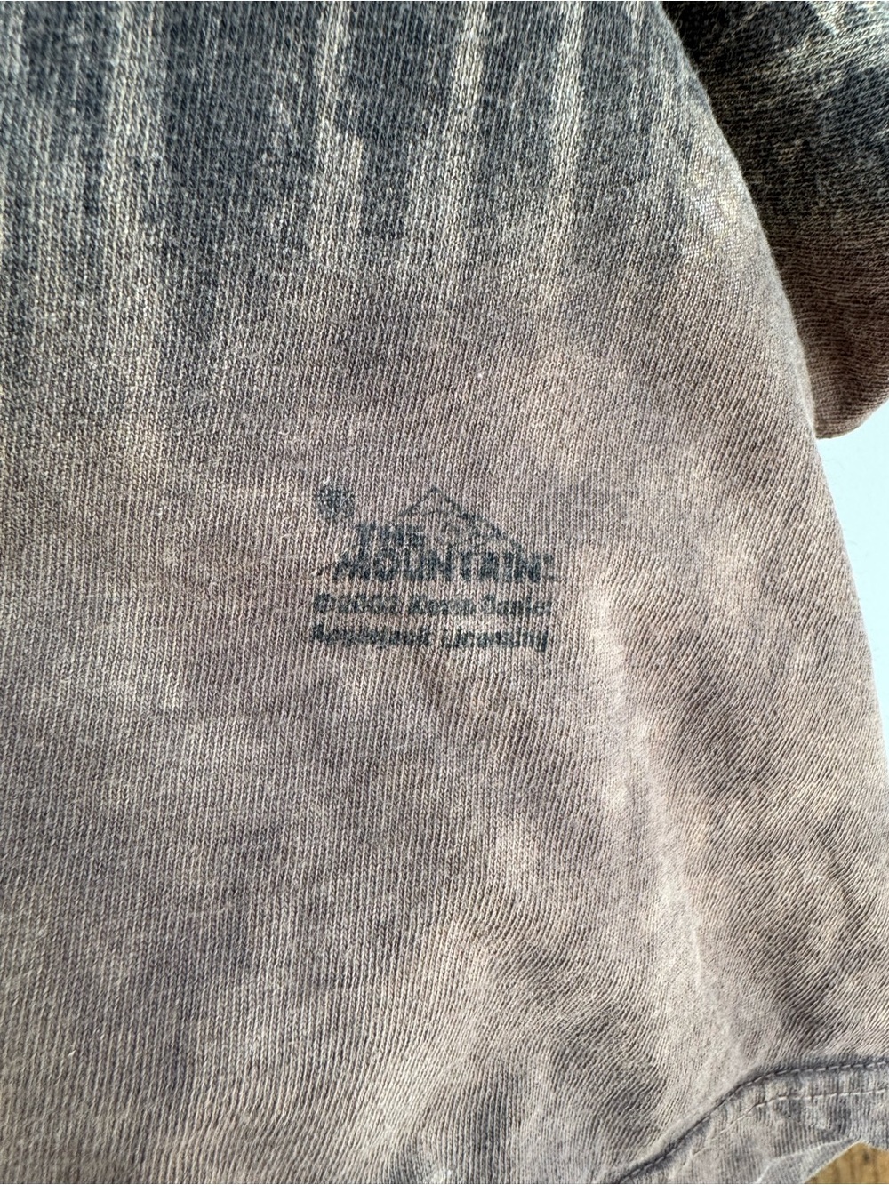 The Mountain 2002 Moose T-Shirt Mens XL Brown Tie Dye Animal Graphic Tee GUC - Picture 5 of 10